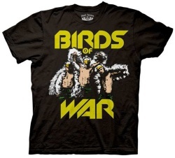 It's Always Sunny In Philadelphia Birds of War Black T-shirt