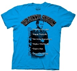 It's Always Sunny in Philadelphia The Dennis System of Seduction Blue Adult T-shirt