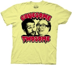 It's Always Sunny in Philadelphia Gruesome Twosome Charlie & Frank Yellow Adult T-shirt