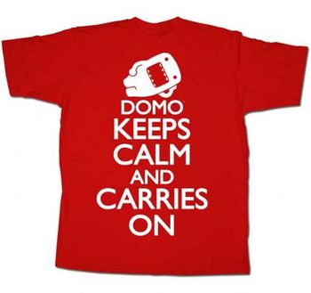Domo Keeps Calm And Carries On