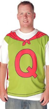Doug Quailman Q Cape Costume with Detachable Cape