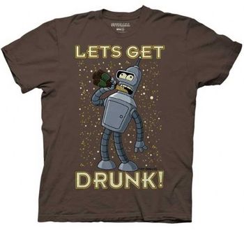 Futurama Lets Get Drunk! Bender
