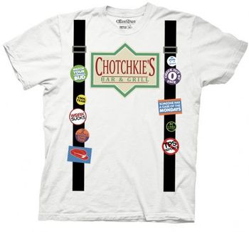 Office Space Chotchkie's Bar & Grill Suspenders Costume