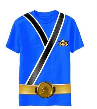 Power Rangers Blue Samurai Ranger Uniform Monster