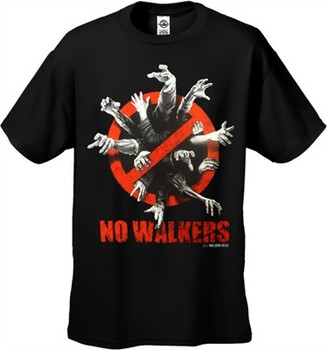 AMC The Walking Dead - NO WALKERS Men's T-Shirt