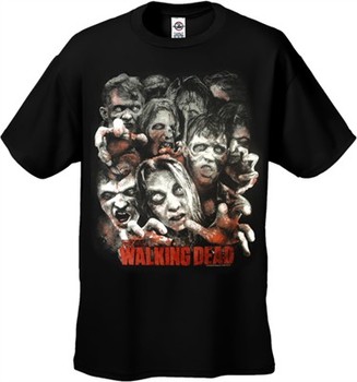 AMC The Walking Dead - Zombie Infestation Men's T-Shirt