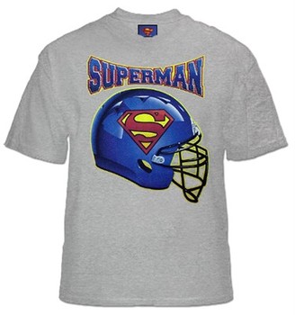 Superman Football Helmet