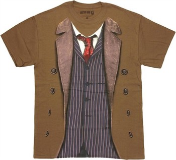 Doctor Who 10th Doctor David Tennant Costume T-Shirt