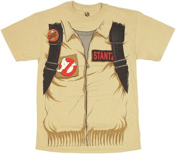 Ghostbusters Dr. Raymond Stantz Costume Double Sided