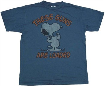 Snoopy These Guns are Loaded