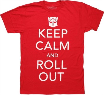 Transformers Autobot Logo Keep Calm and Roll Out