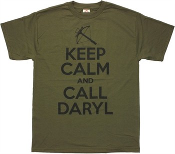 Walking Dead Crossbow Keep Calm and Call Daryl