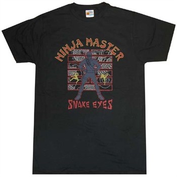 GI Joe Snake Eyes Ninja Tshirt