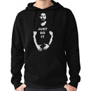 NEW Shia Labeouf Just Do It! Motivating T-Shirt Funny Parody Size S M L XL 2XL Hoodie (Pullover)