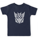 Transformers Decepticons White Kids Clothes