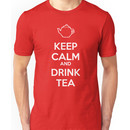 Keep Calm and Drink Tea Unisex T-Shirt