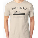 RMS Titanic Deckchair Rearrangement Officer Unisex T-Shirt
