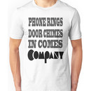 Here Comes Company! Unisex T-Shirt