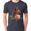 Hog Rider Art Unisex T-Shirt