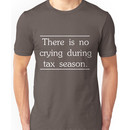 There is no crying in tax season Unisex T-Shirt