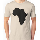 The continent of Africa map of African nation Unisex T-Shirt