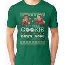 Put That Cookie Down, Now! Ugly Sweater Design Unisex T-Shirt