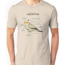 Anatomy of a Cockatiel Unisex T-Shirt