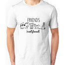 Animal Rights Rescue Friends Not Food Unisex T-Shirt