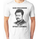 Ron Swanson is my spirit animal Unisex T-Shirt