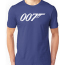 007 James Bond Sticker Vinyl Decal Gun Wall Car 12 Unisex T-Shirt