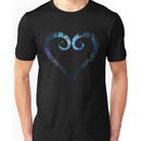 Kingdom Hearts Heart grunge universe Unisex T-Shirt