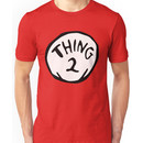 thing 2 - thing 1 and thing 2 Unisex T-Shirt
