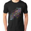Splash Glass Rattlesnake - Digital Painting Unisex T-Shirt