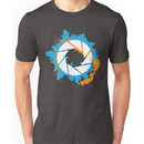 Portal - Abstract Aperture Logo Unisex T-Shirt