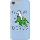 To The Disco (Unicorn Riding Triceratops) iPhone 7 Cases