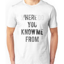 STORMZY // WHERE DO YOU KNOW ME FROM Unisex T-Shirt