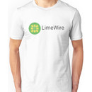 Limewire t-shirt - retro, Kazaa, Napster, startups, '90s Unisex T-Shirt