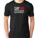 Civil War - Say No - White Clean Unisex T-Shirt