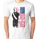Dempsey with USA Flag Unisex T-Shirt