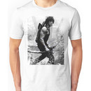 Rambo Stallone Autographed Photo B/W 1980's Unisex T-Shirt