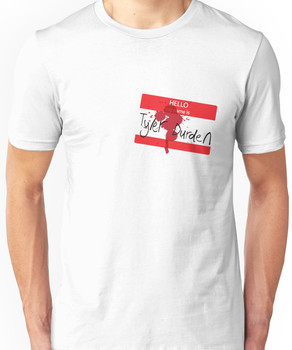 Hello my name is Tyler Durden Unisex T-Shirt