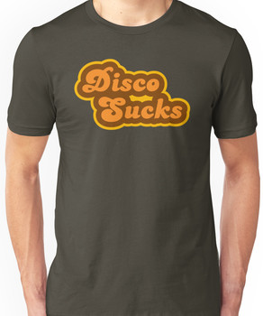 Disco Sucks - Retro 70s - Logo Unisex T-Shirt
