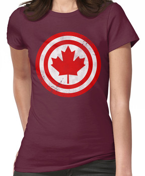 Captain Canada (Distressed) Women's T-Shirt