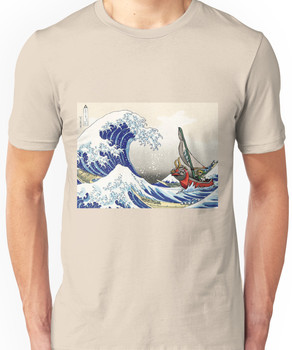 Legend of Zelda Great Wave Windwaker Unisex T-Shirt