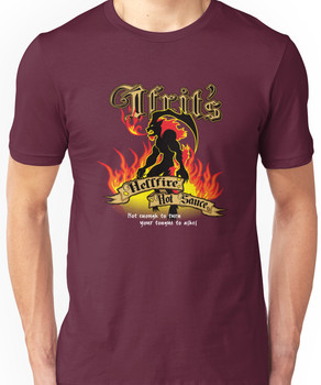 Ifrit's Hellfire Hot Sauce Unisex T-Shirt