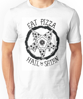 halloween pizza shirt