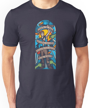Stained Ash Window (TeeFury Edition) Unisex T-Shirt