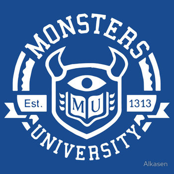       Monsters University! MU       