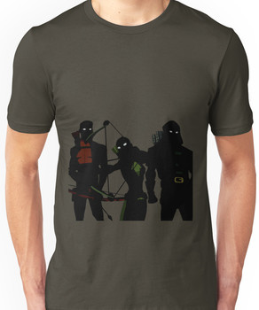 The Arrowfam in Young Justice Unisex T-Shirt