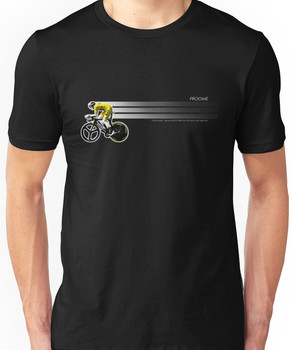 Chris Froome Tour de France 100th Winner 2013 Cycling Team Sky Unisex T-Shirt